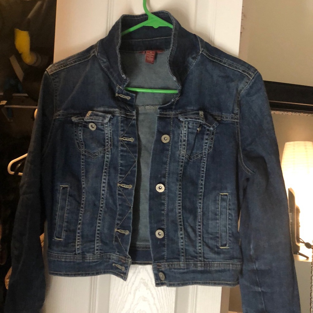 Dark jean jacket